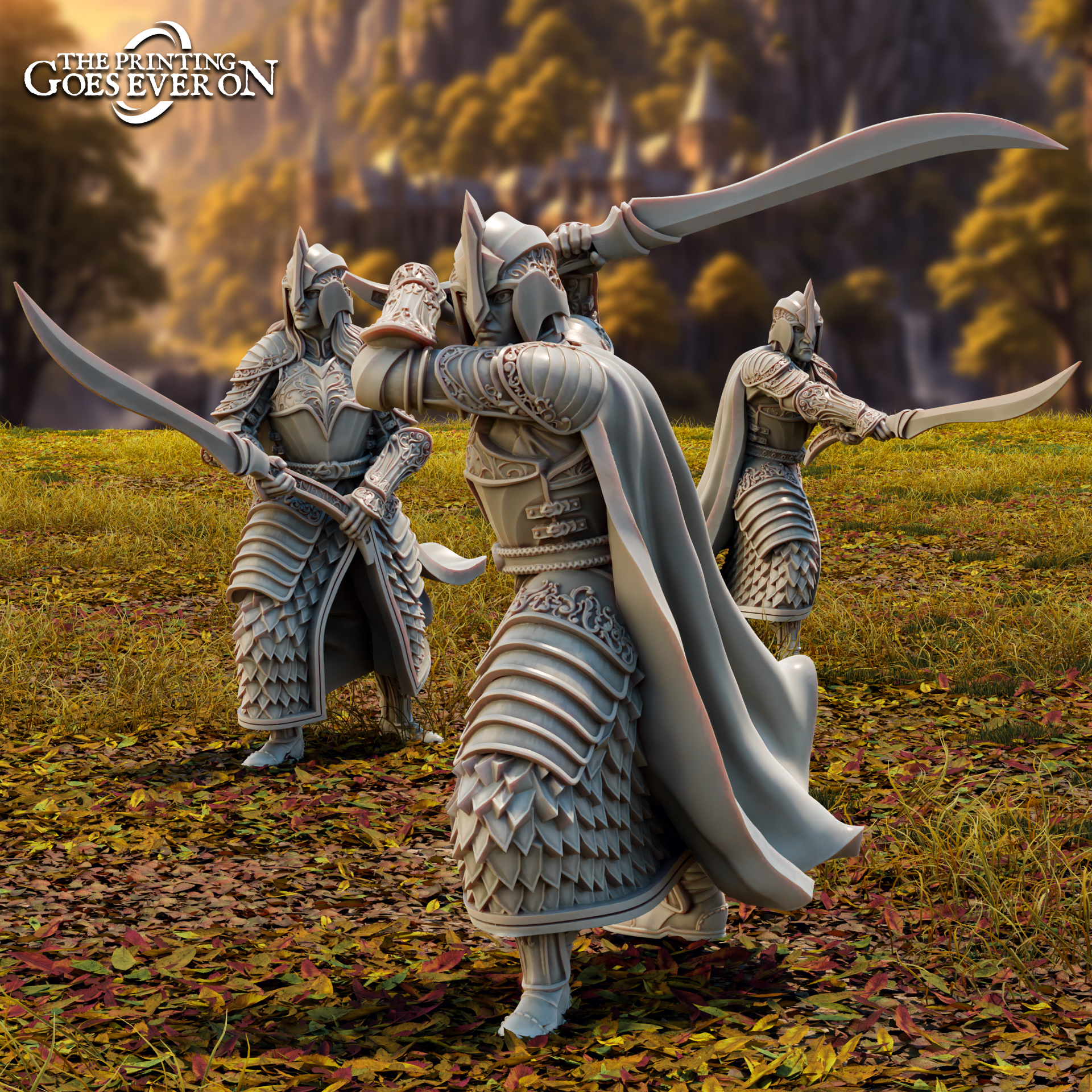 Brightwood Swordsmen - Presupported